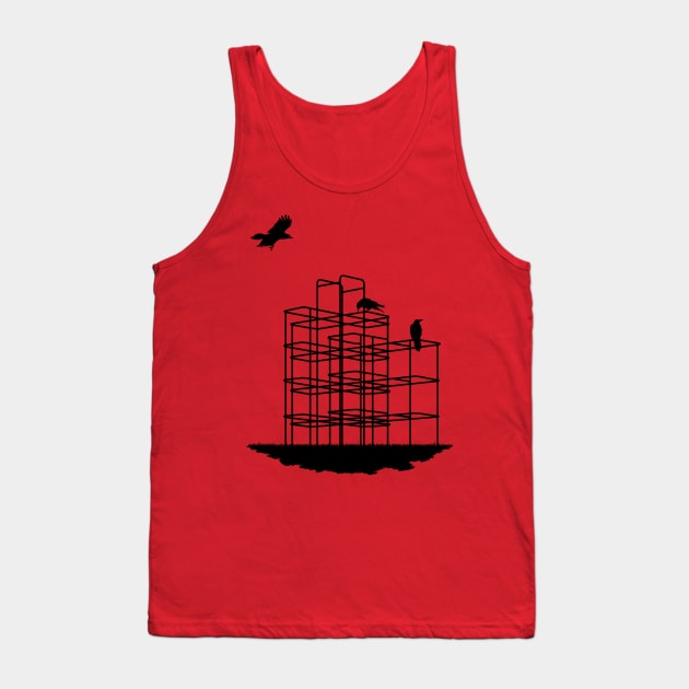 THE BIRDS Tank Top by Momech